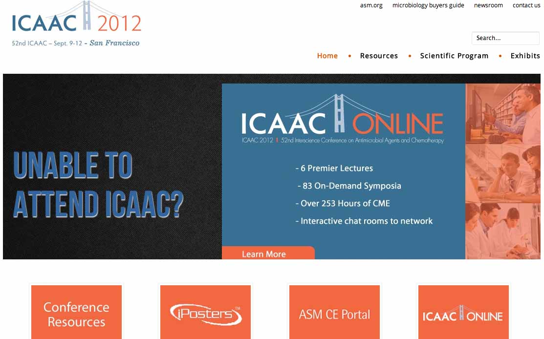 ICAAC (Interscience Conference on Antimicrobial Agents and Chemotherapy)